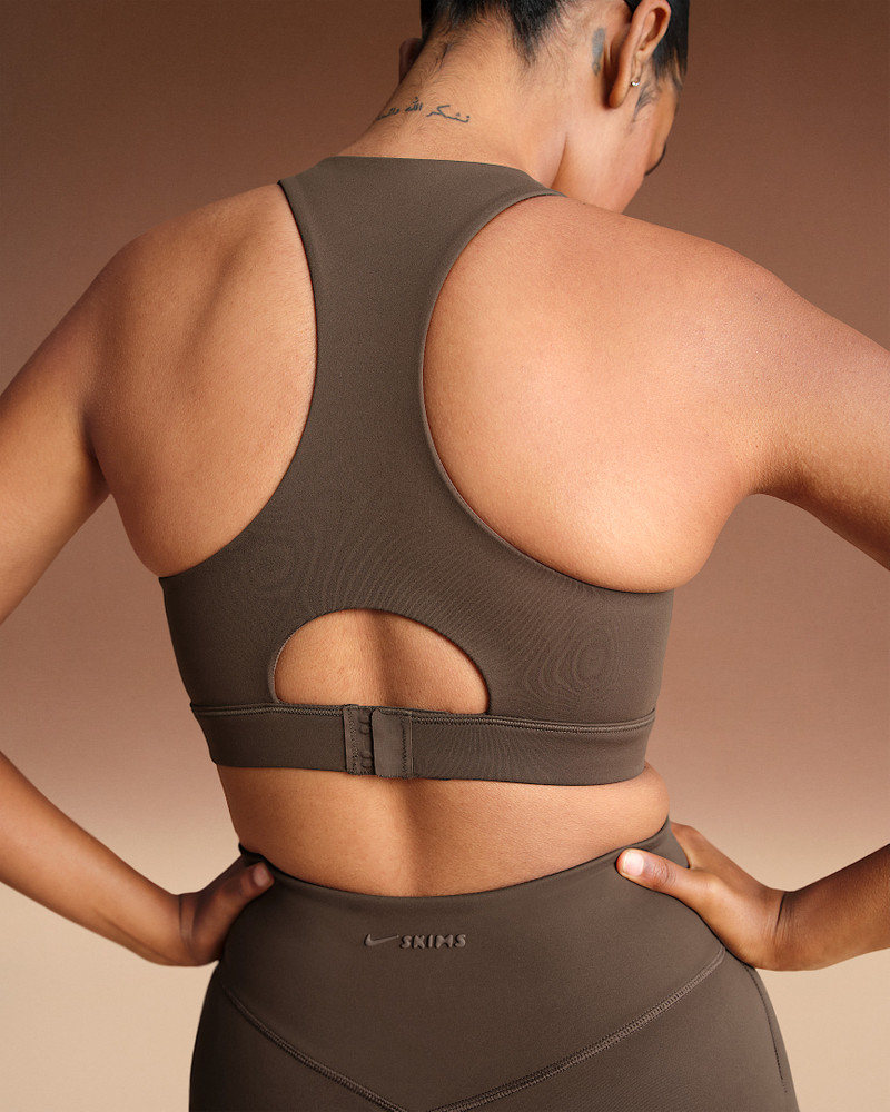 Nike NikeSKIMS Matte Women's High-Neck Bra outlook