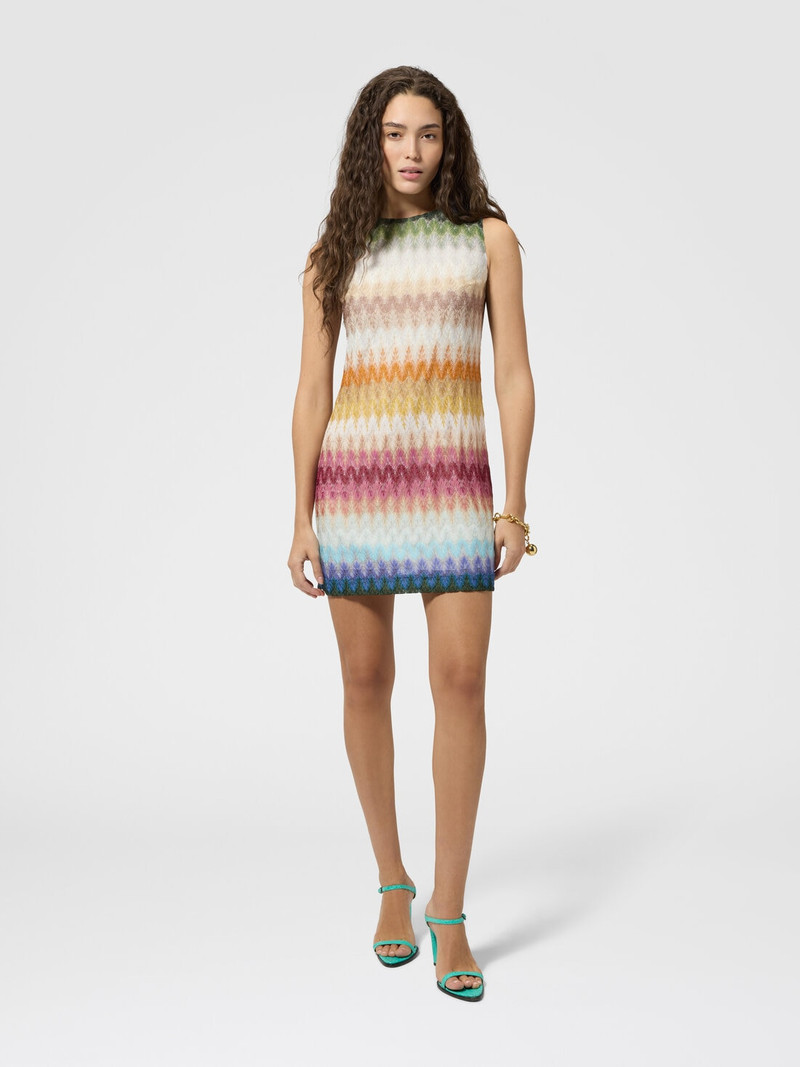 Missoni Sleeveless dégradé viscose mini dress outlook