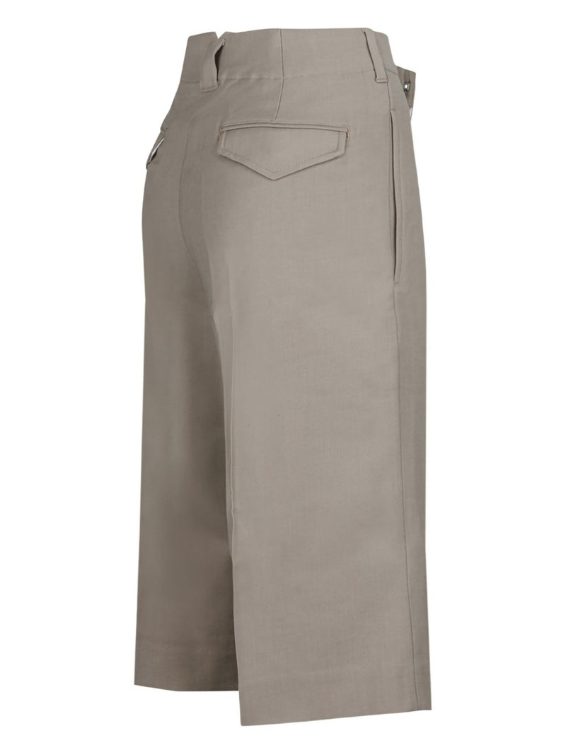 tailored knee shorts 3