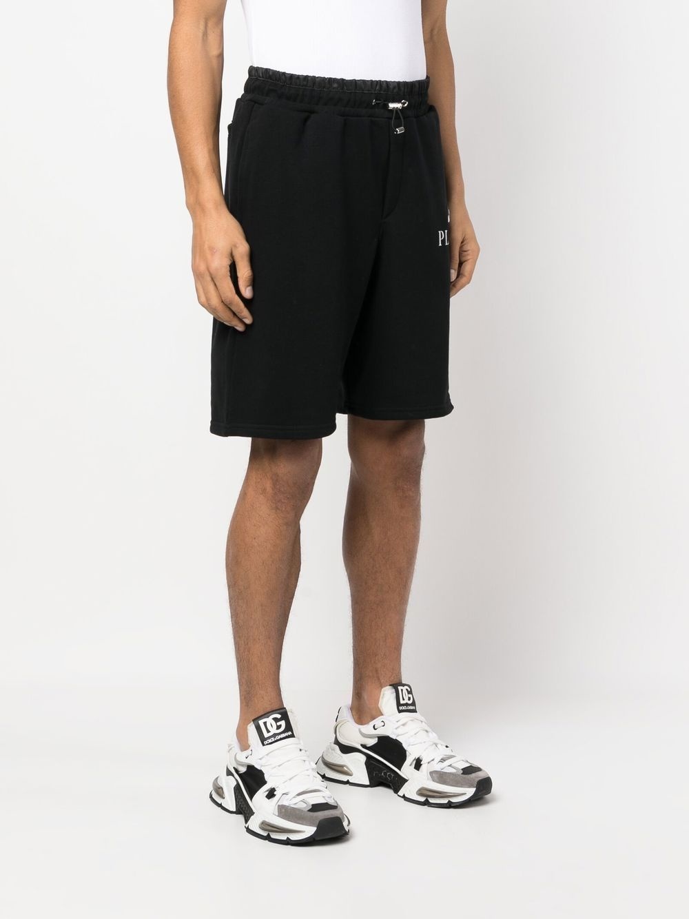 logo-plaque track shorts - 3