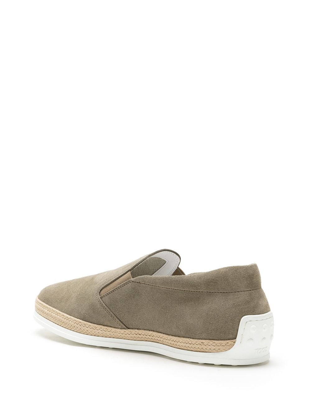 panelled slip-on sneakers - 3