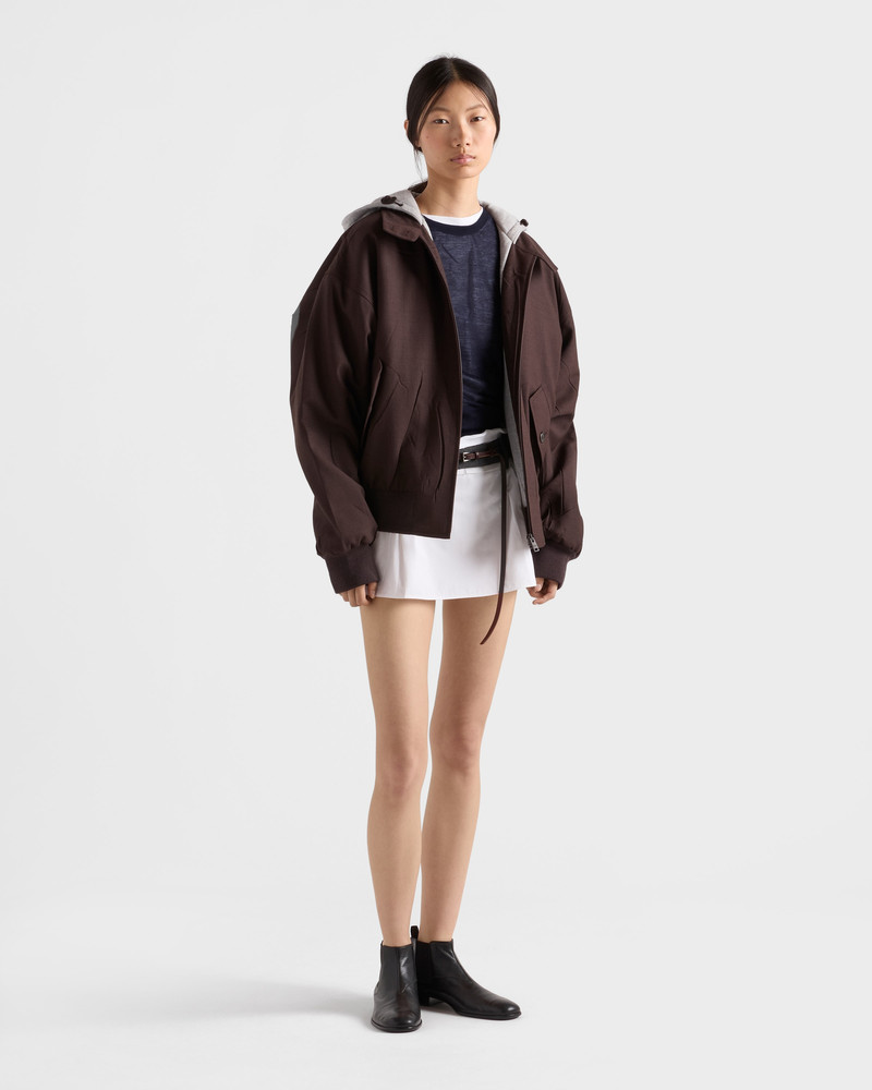 Prada Cashmere and silk crew-neck sweater outlook