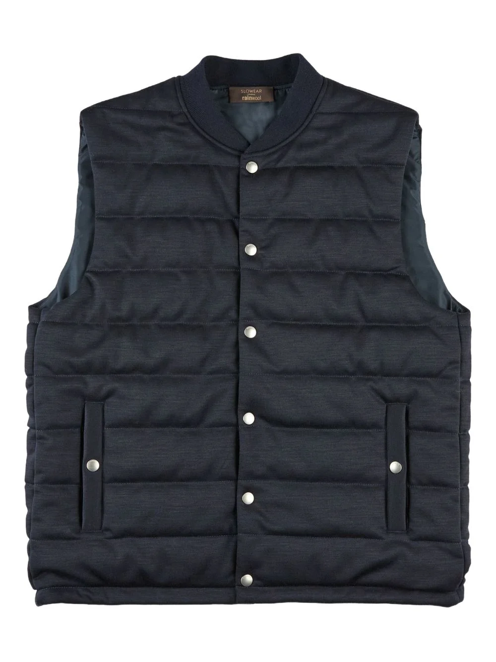 welt pockets wool gilet - 1