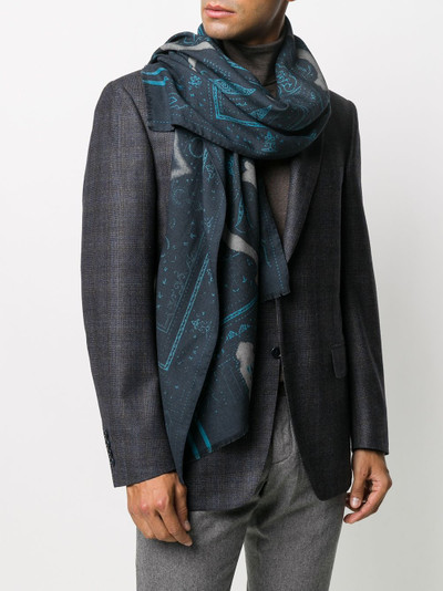 Etro paisley-print scarf outlook