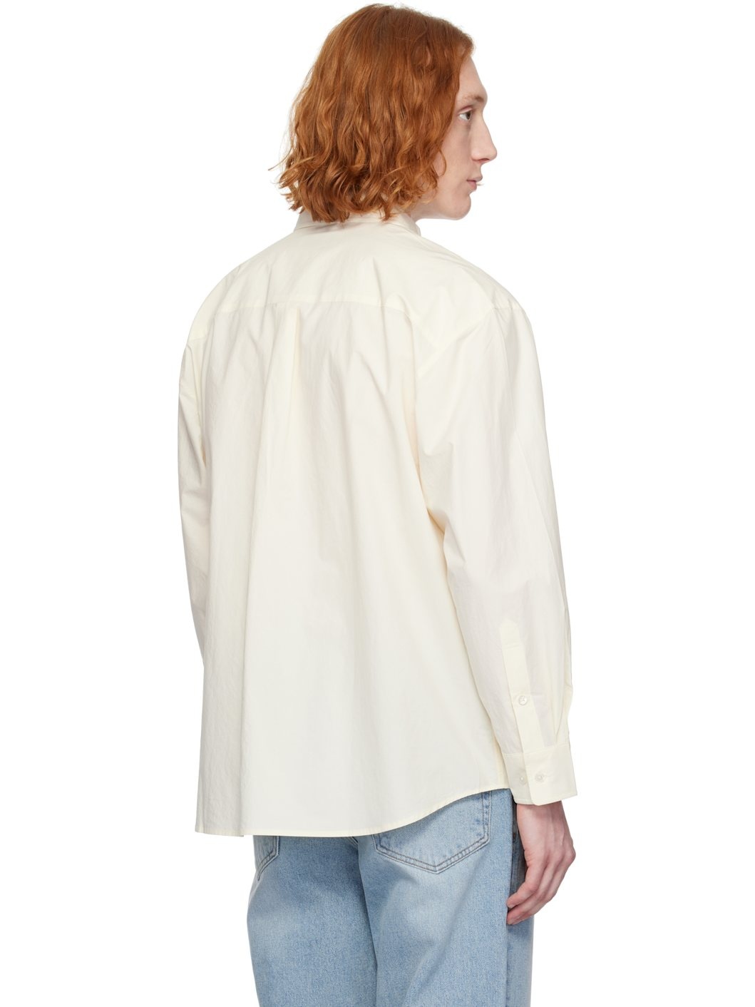Off-White Paperly Cotton Oversized Shirt - 3