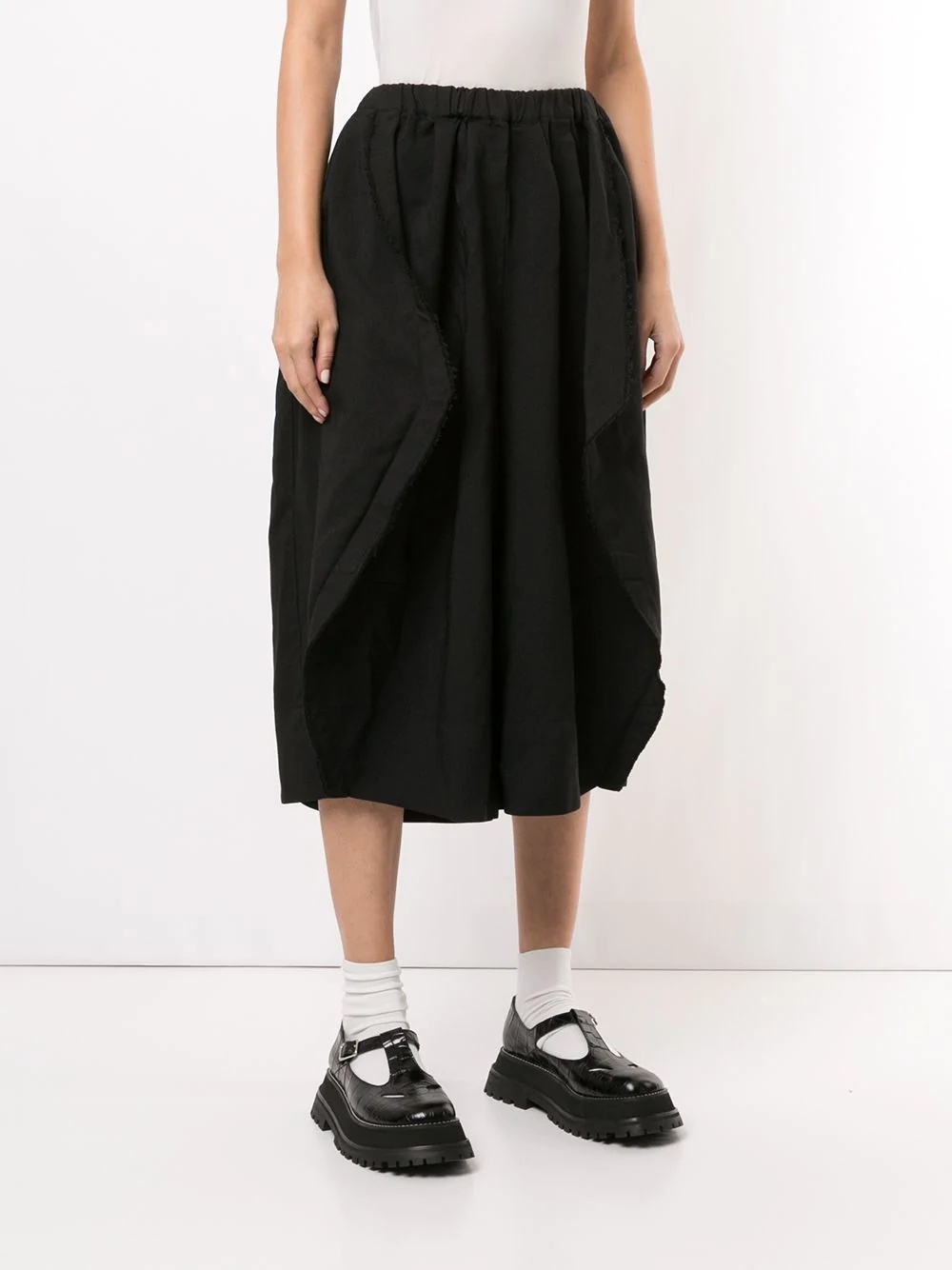 oversized cropped trousers - 3