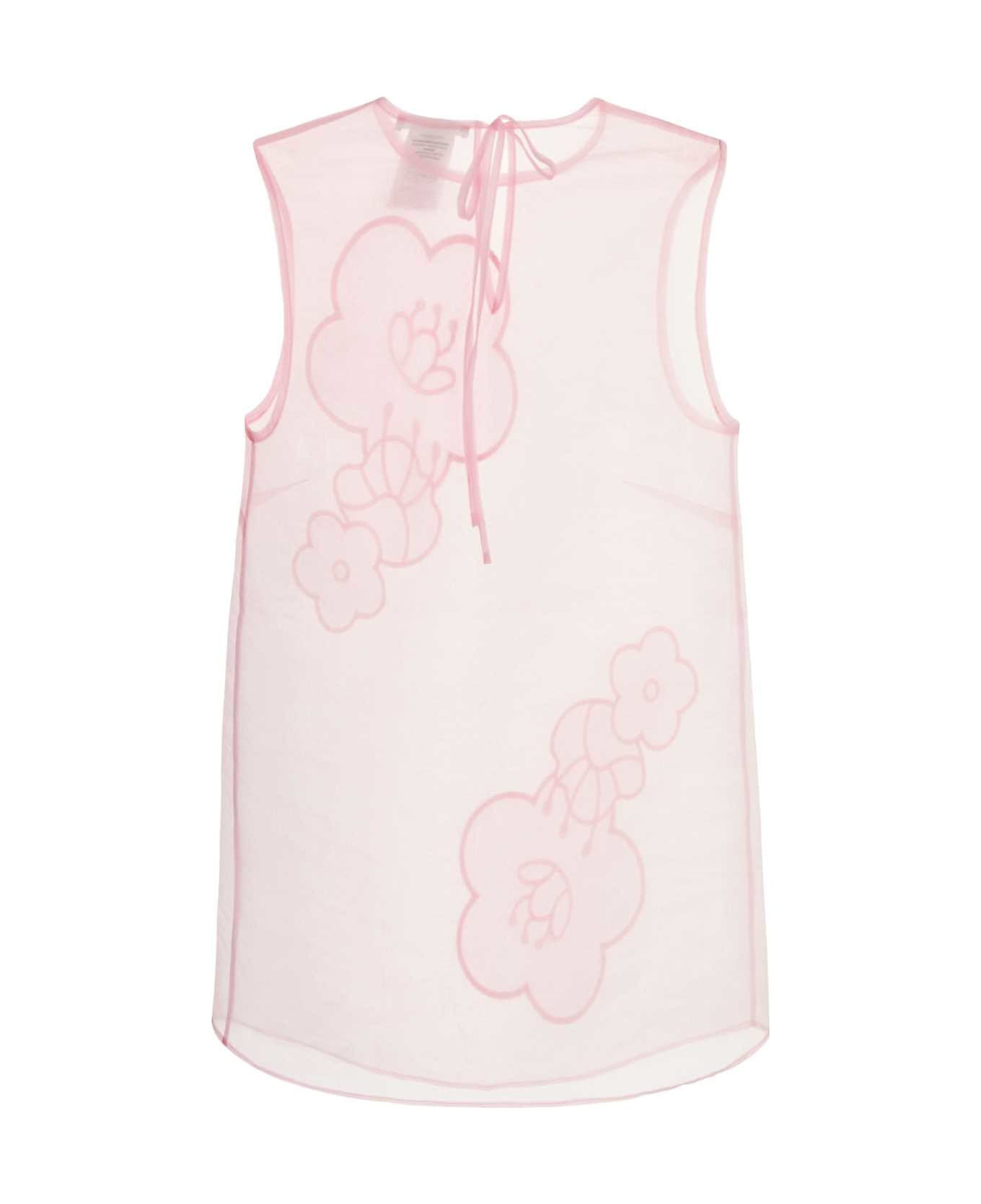 Pink Organza Alba Top - 2