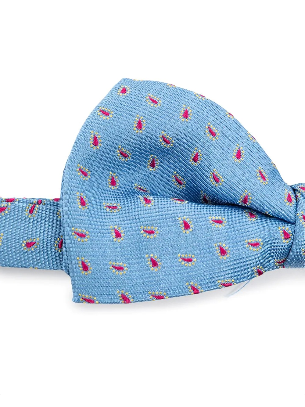 paisley-jacquard bow tie - 2