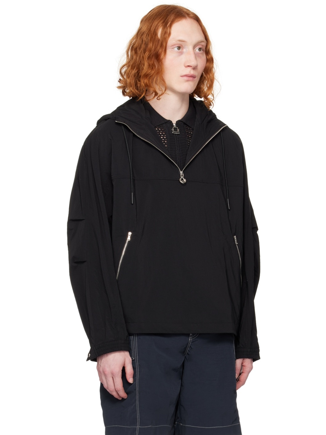Black Half-Zip Jacket - 2