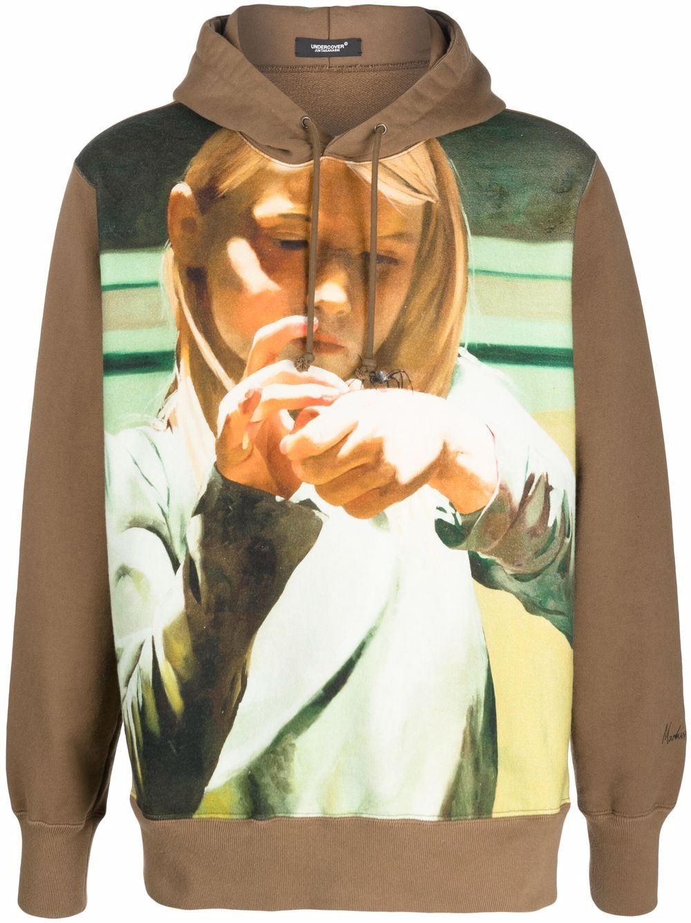 photograph-print hoodie - 1