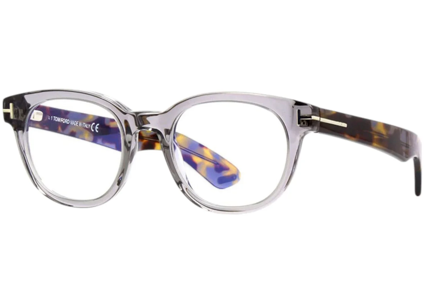 Tom Ford Square Eyeglasses Grey (FT5807-B 020) - 1