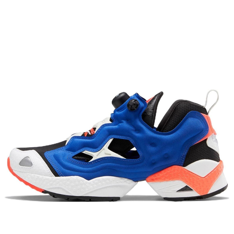 Reebok Instapump 모피 95 로얄 블랙 네온 인기 있는 - 1
