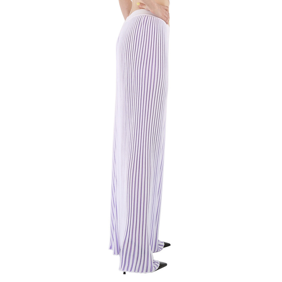 MM6 Maison Margiela Pleated Wide Leg Pants - 4