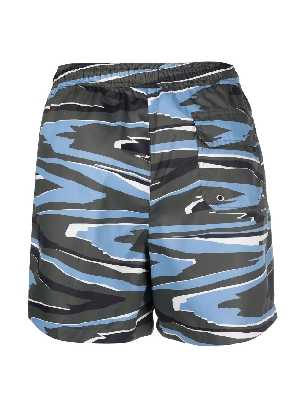 camouflage print swim shorts - 2