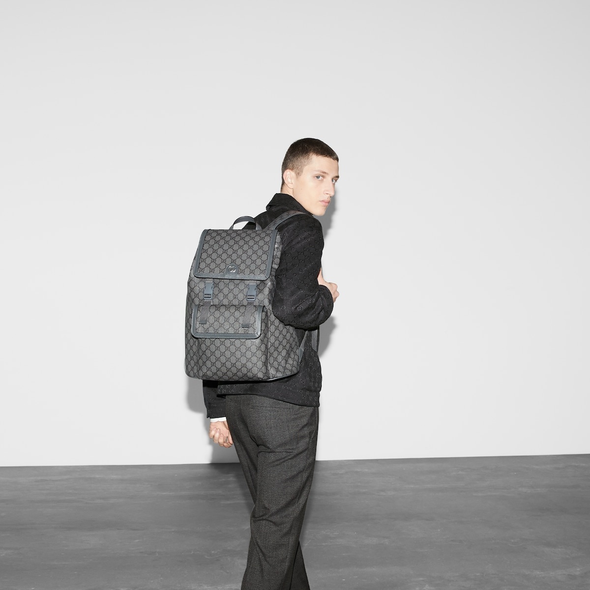 Ophidia large GG backpack - 2