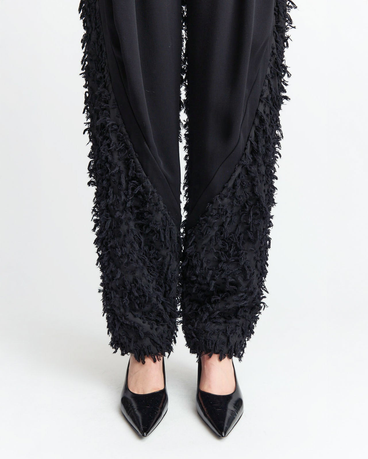 POLA TROUSER IN TEXTURED COTTON - 5