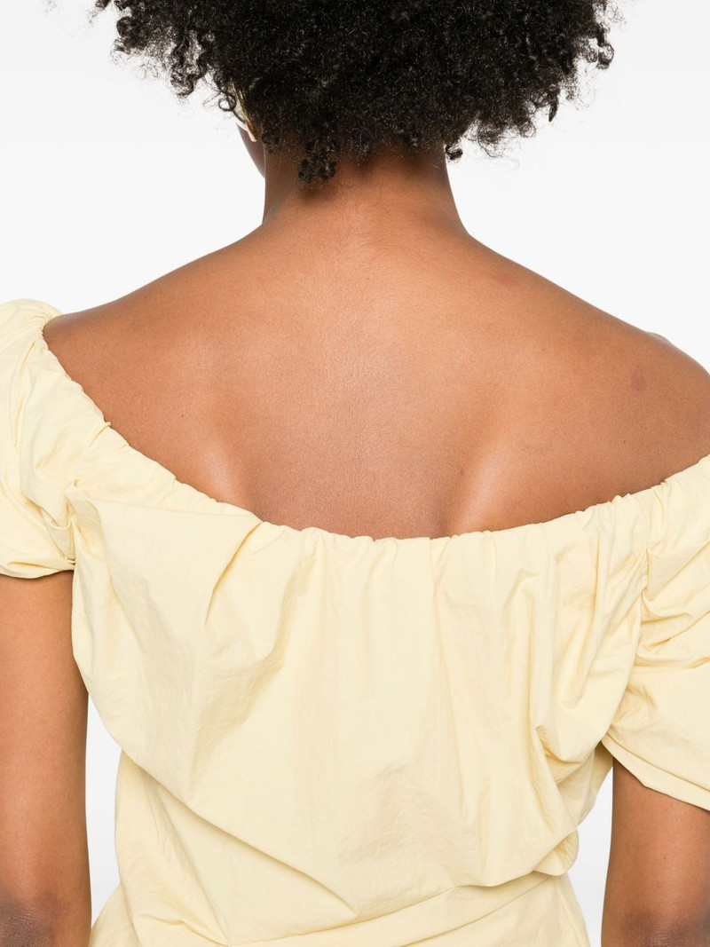 Rio puff-sleeve mini dress 5