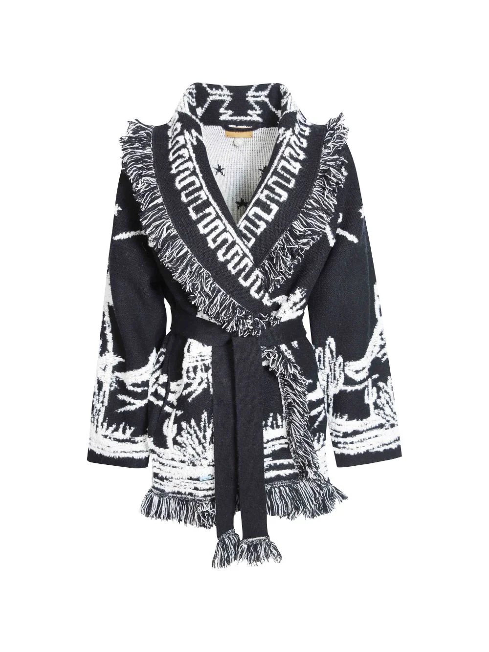 Canyon Spirit fringed cardigan - 1