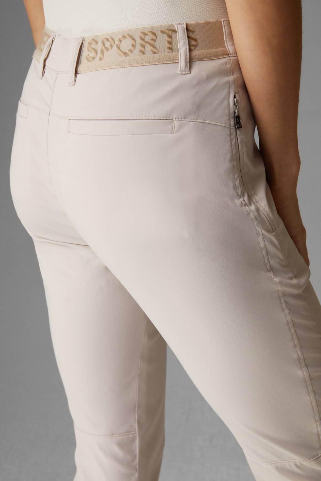 TESJA FUNCTIONAL CHINOS IN LIGHT BEIGE - 5