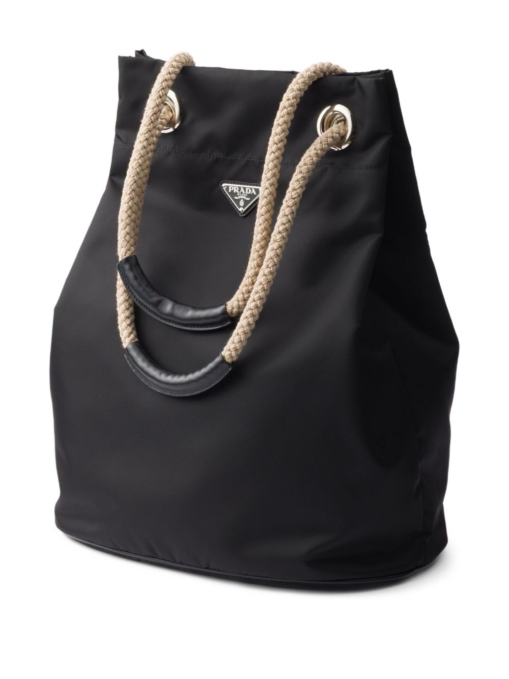 Re-Nylon drawstring tote bag - 5