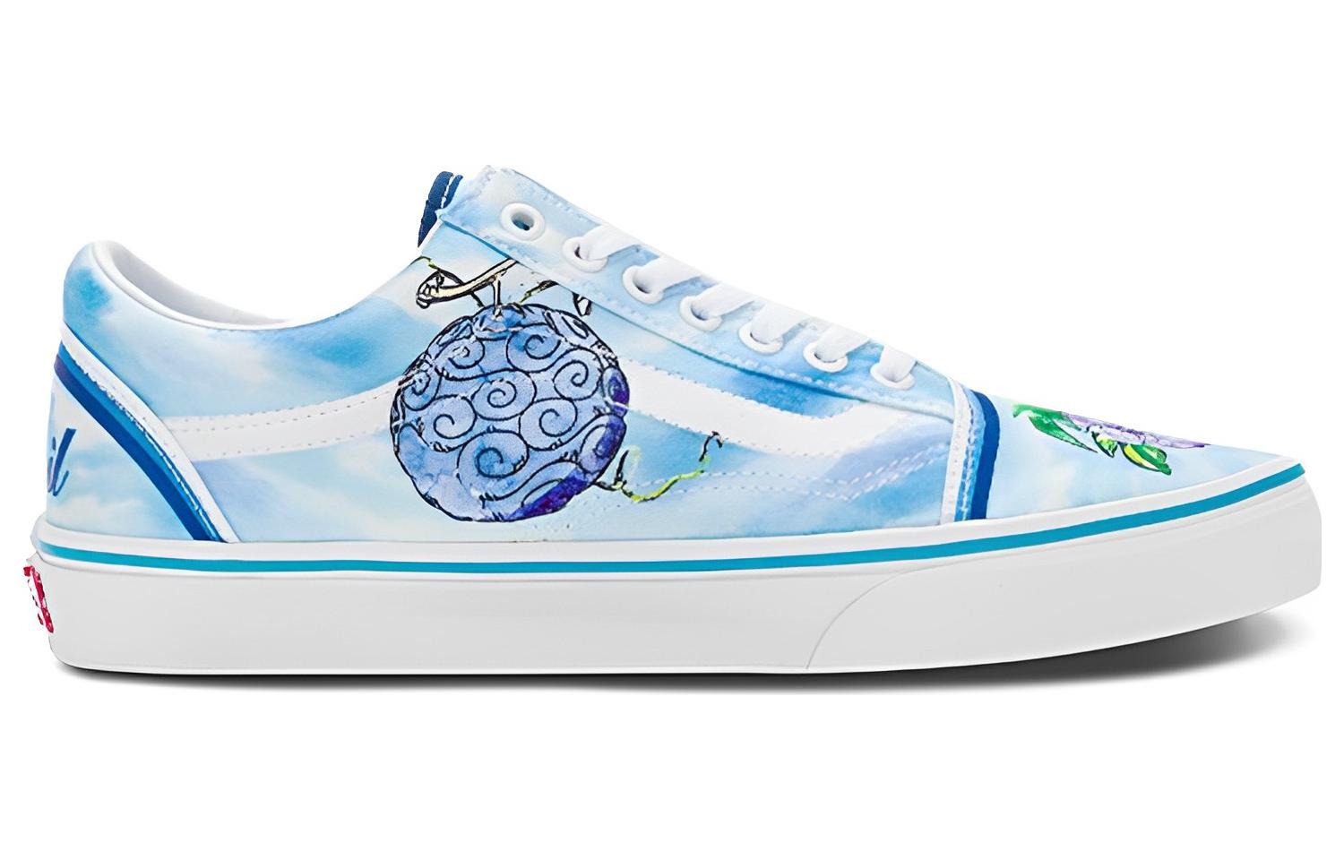 Vans One Piece x Old Skool 'Devil Fruit' VN0007NT7WM - 2