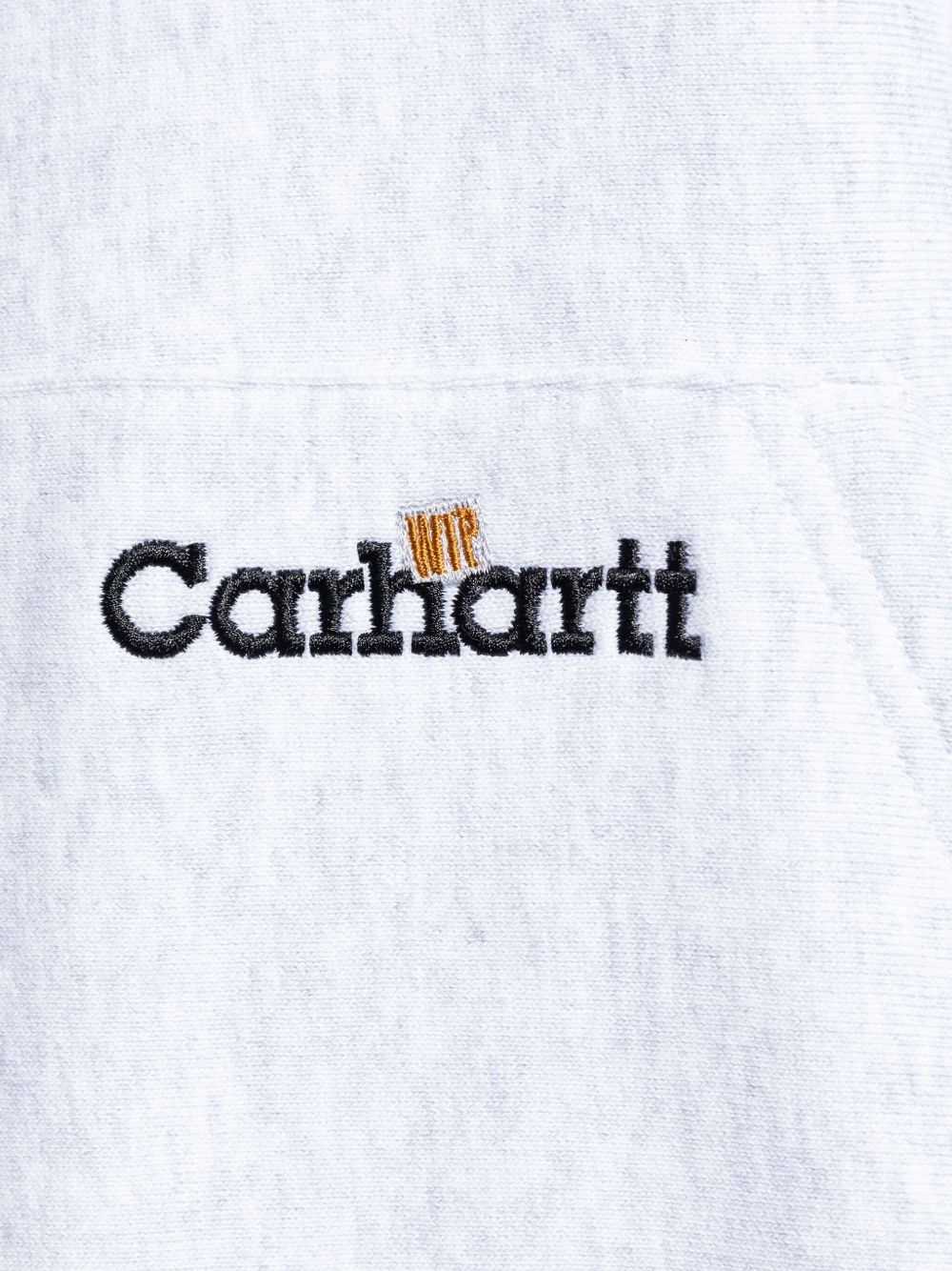 logo-embroidered hoodie - 5