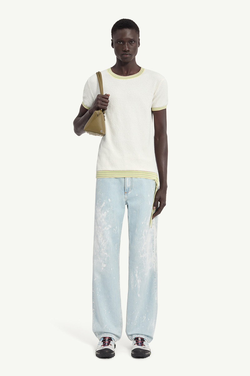Bouclé Knit T-Shirt 1