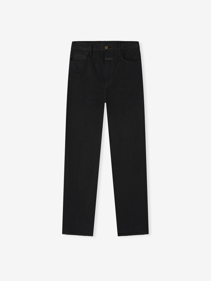 Straight 5 Pocket Jean - 1