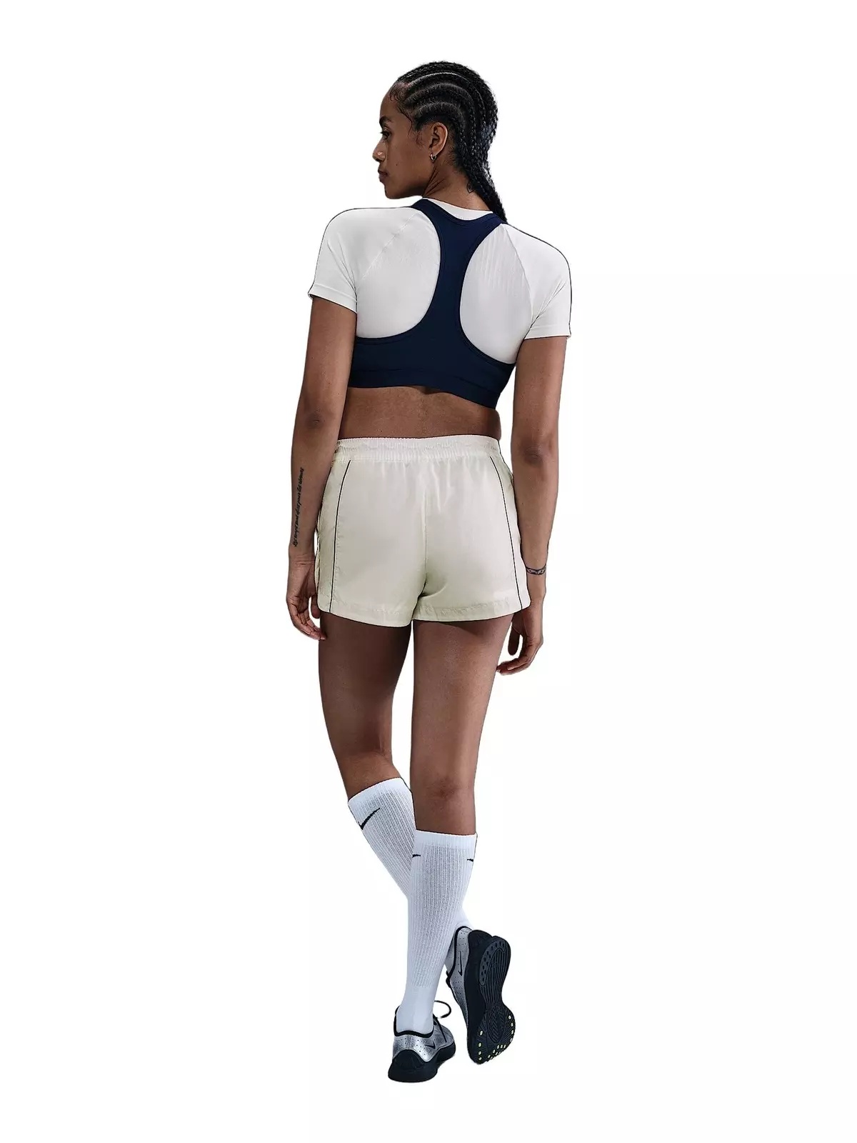 Women's Windrunner Mid-Rise 2" Woven Shorts -Sail - 5