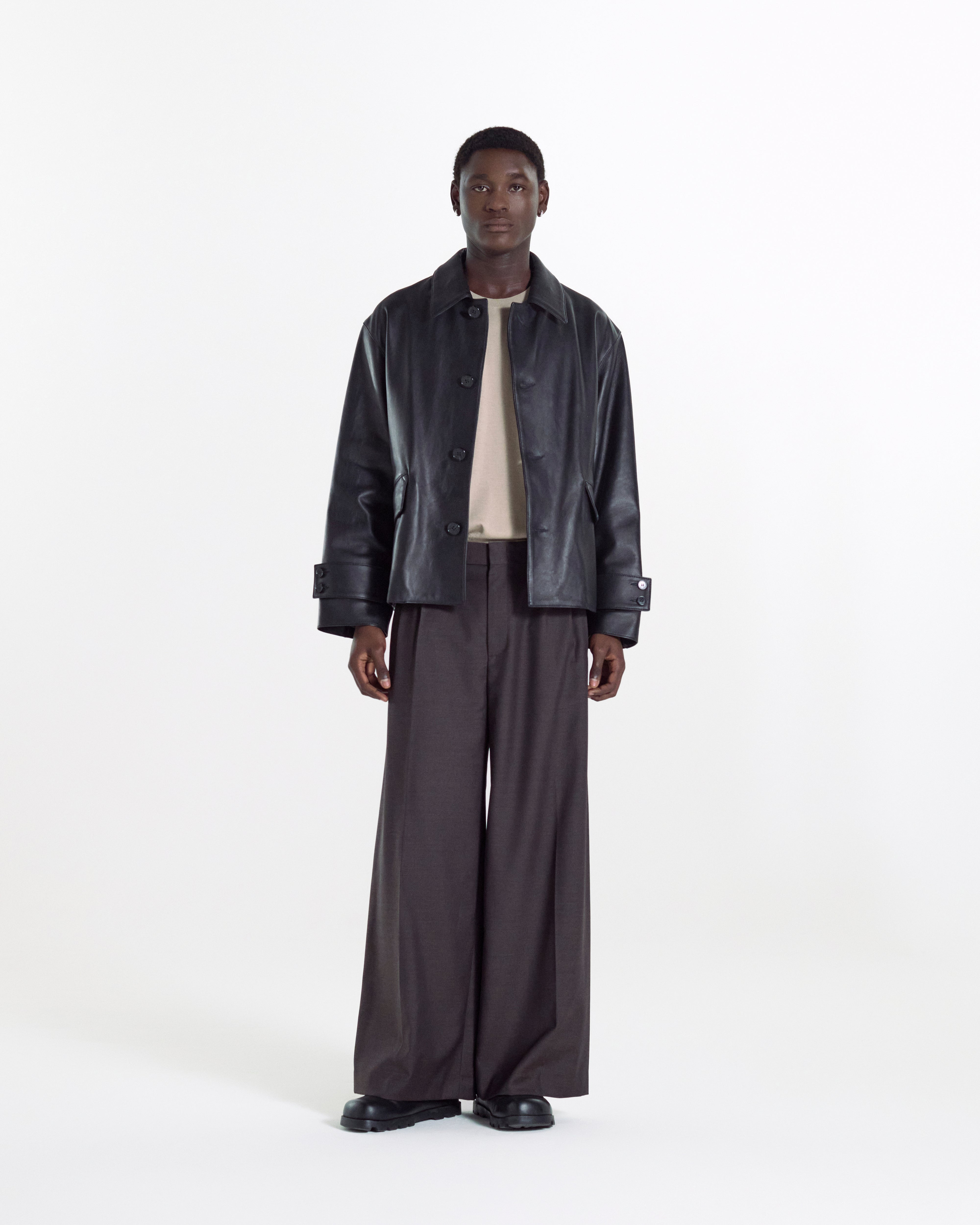 Humbie Slim Leather Jacket - 2