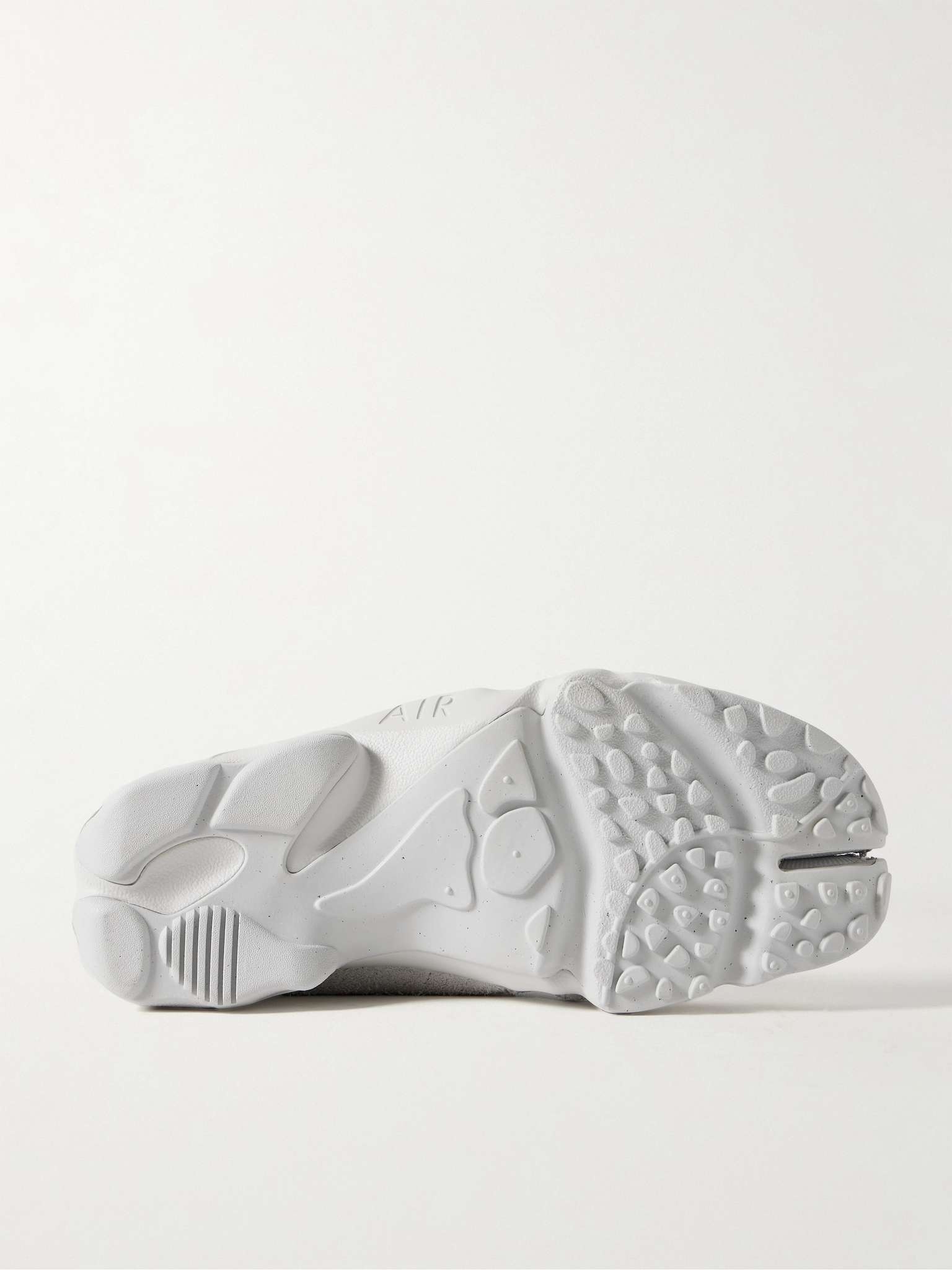 Air Rift Split-Toe Brushed-Suede and Mesh Sneakers - 3