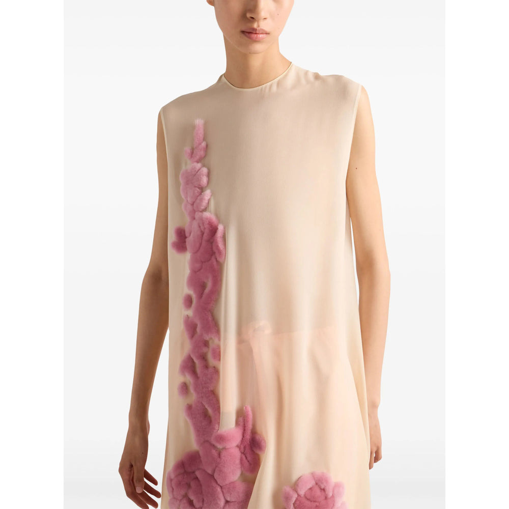 Prada Neutrals Dresses - Cocktail & Party Dresses Women - 4
