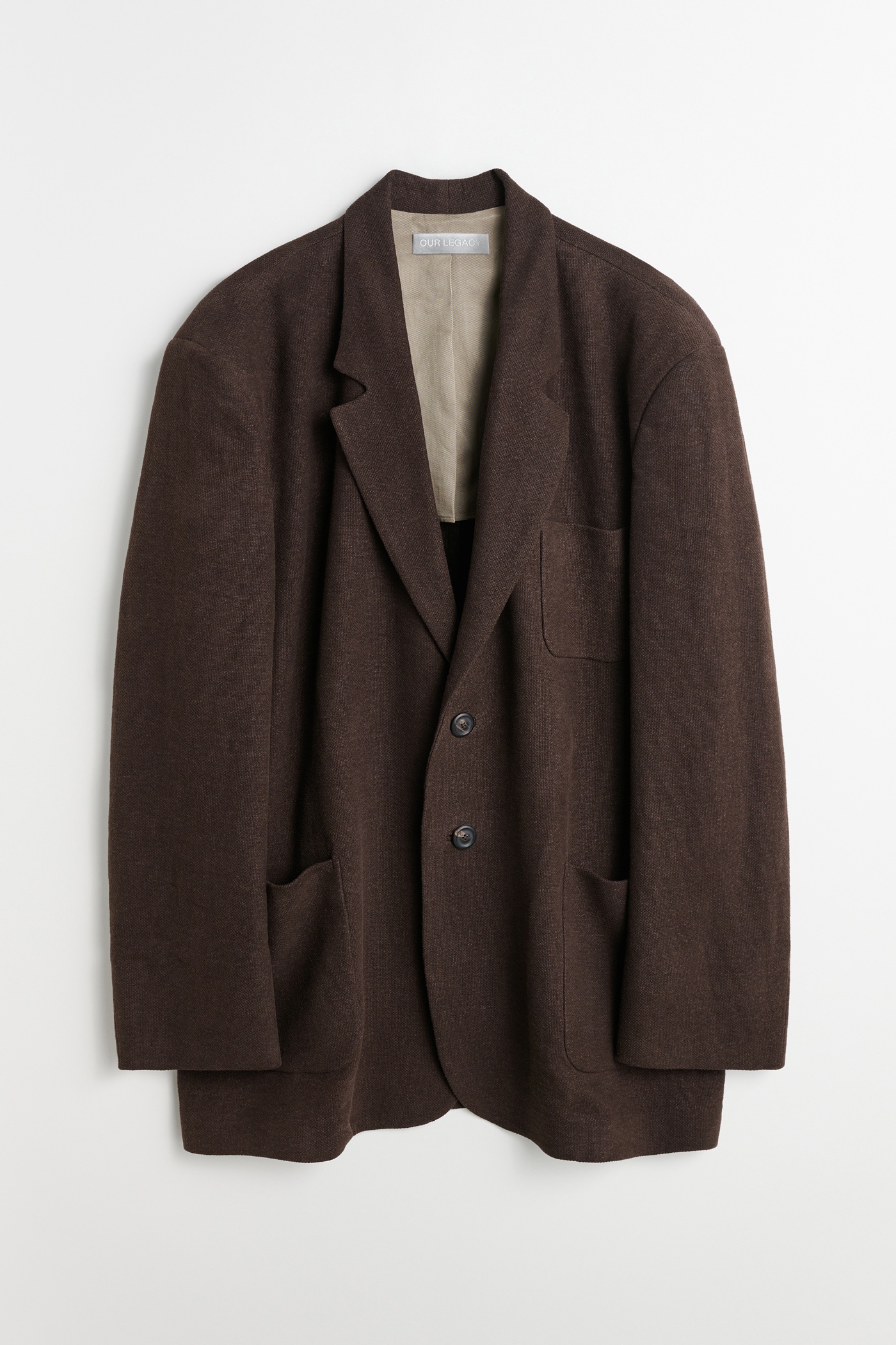 Embrace Blazer Antique Chocolate Arctic Linen - 1