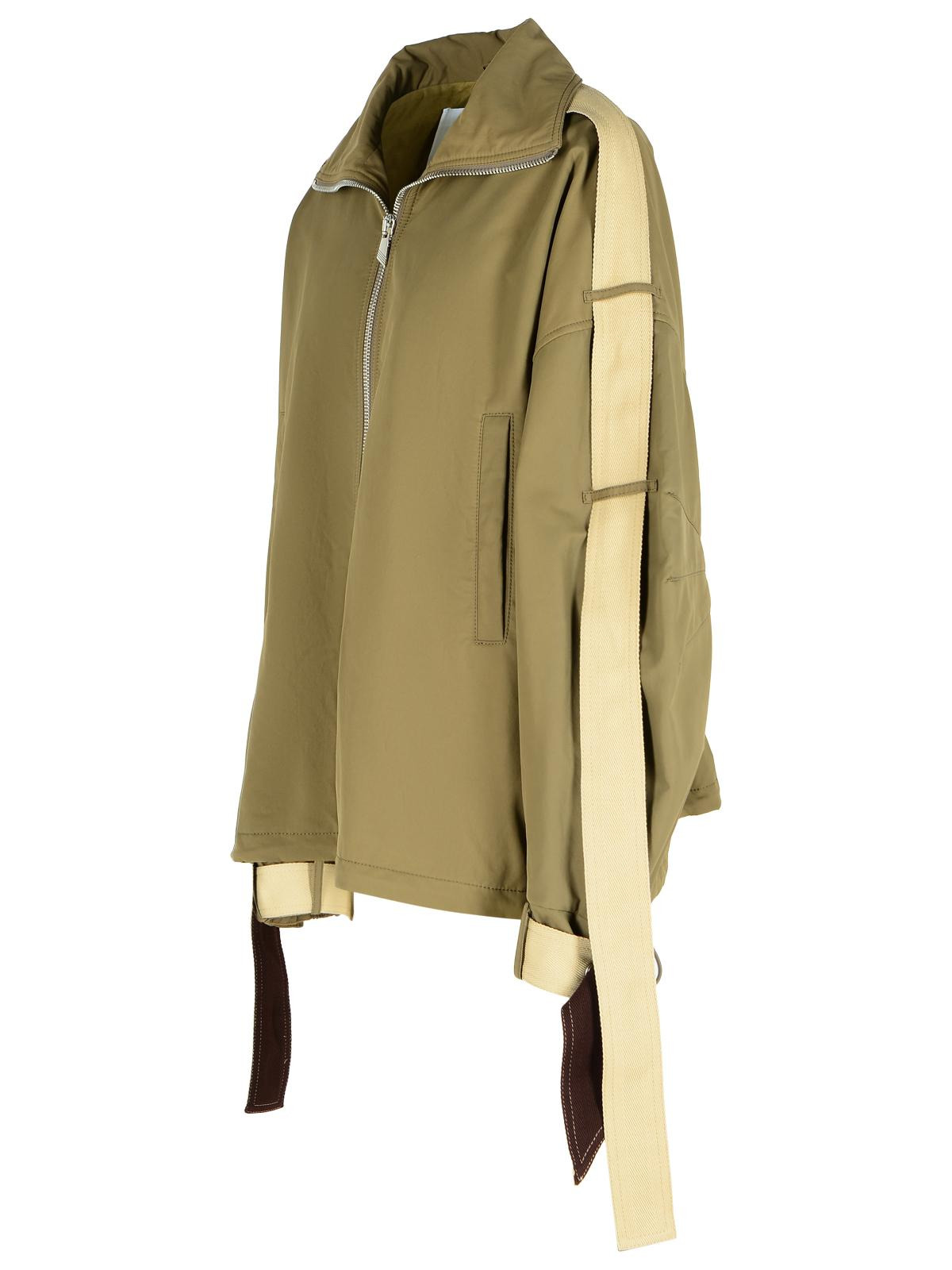 The Attico Green Cotton Blend Jacket Women - 2