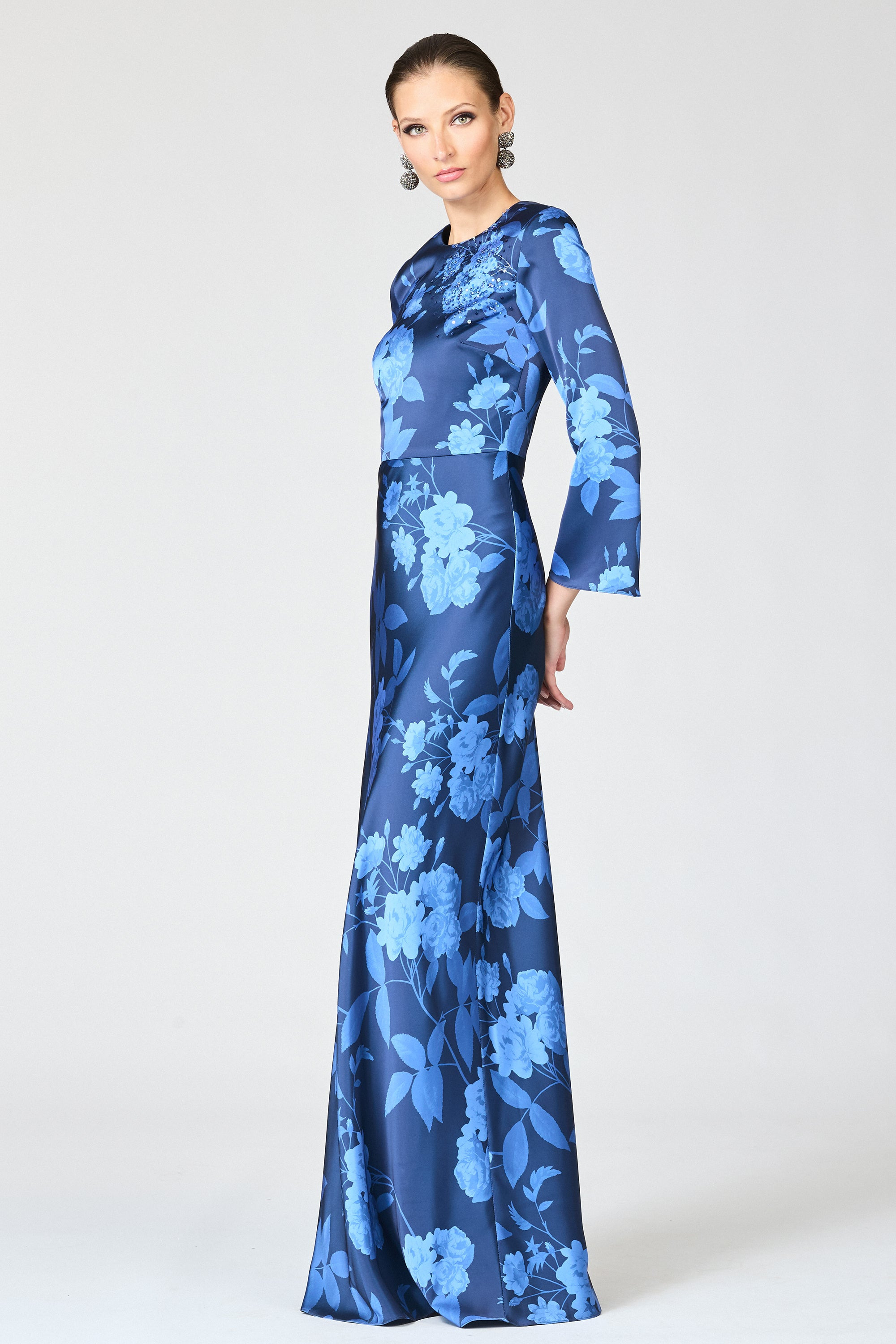 EMBELLISHED ALEX GOWN - GALAXY ROSES - 4