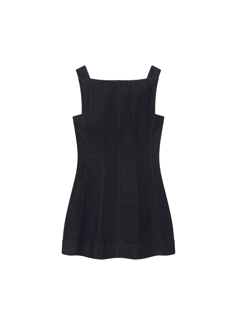 The 444 Denim Mini Dress 1