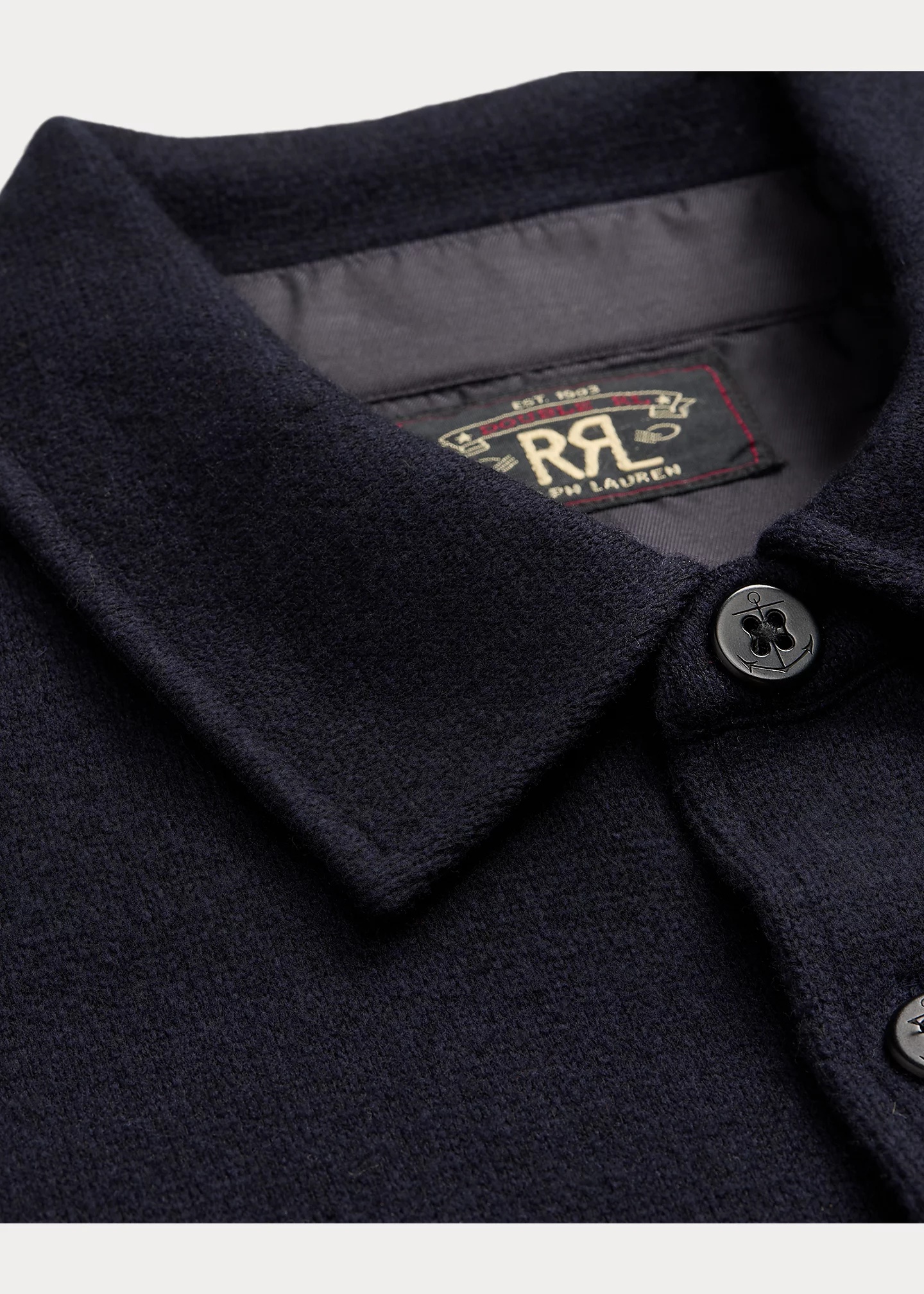 Birdseye Jacquard Wool Workshirt Sweater - 3