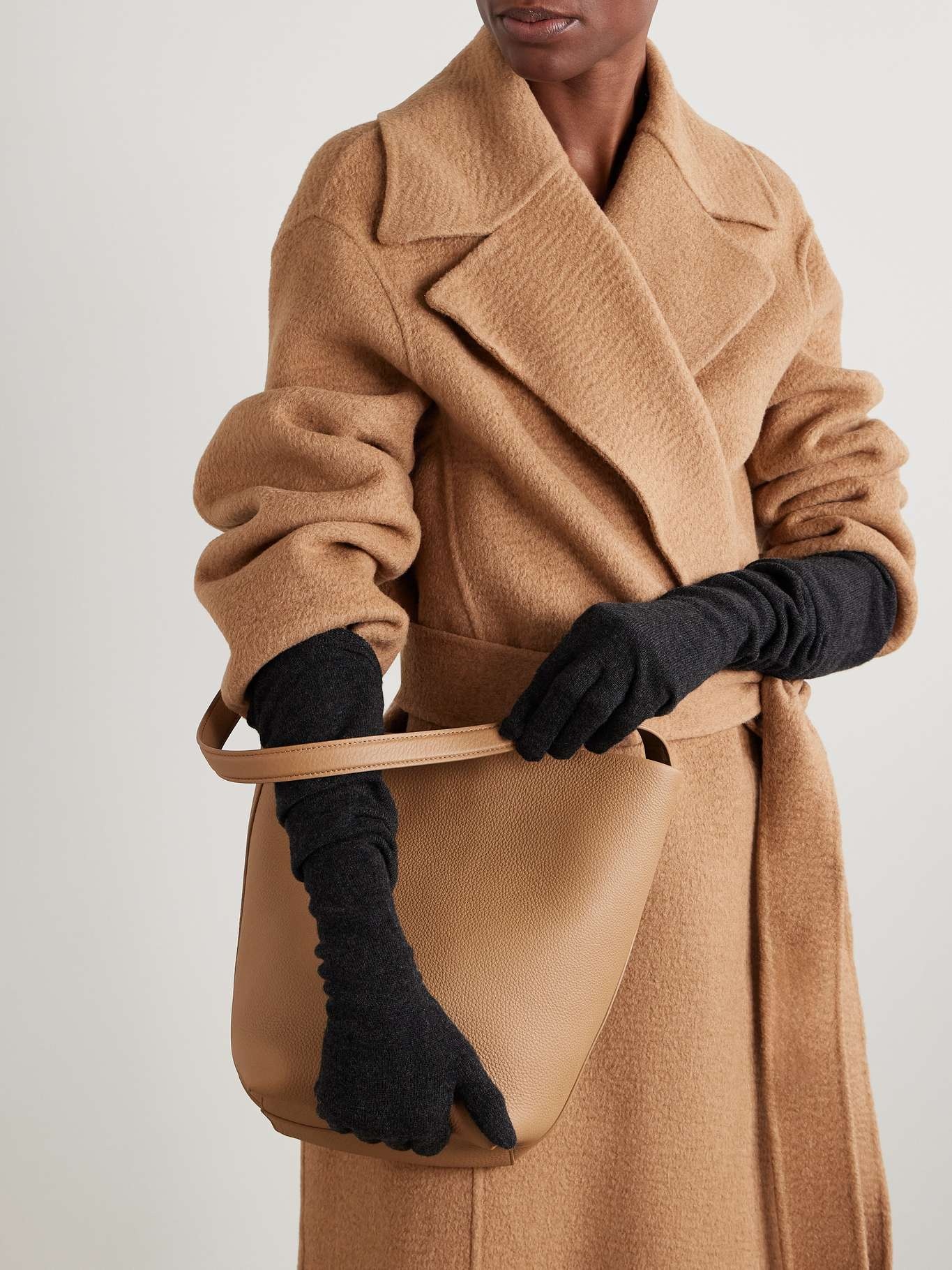 Ivot cashmere gloves Charcoal - 2