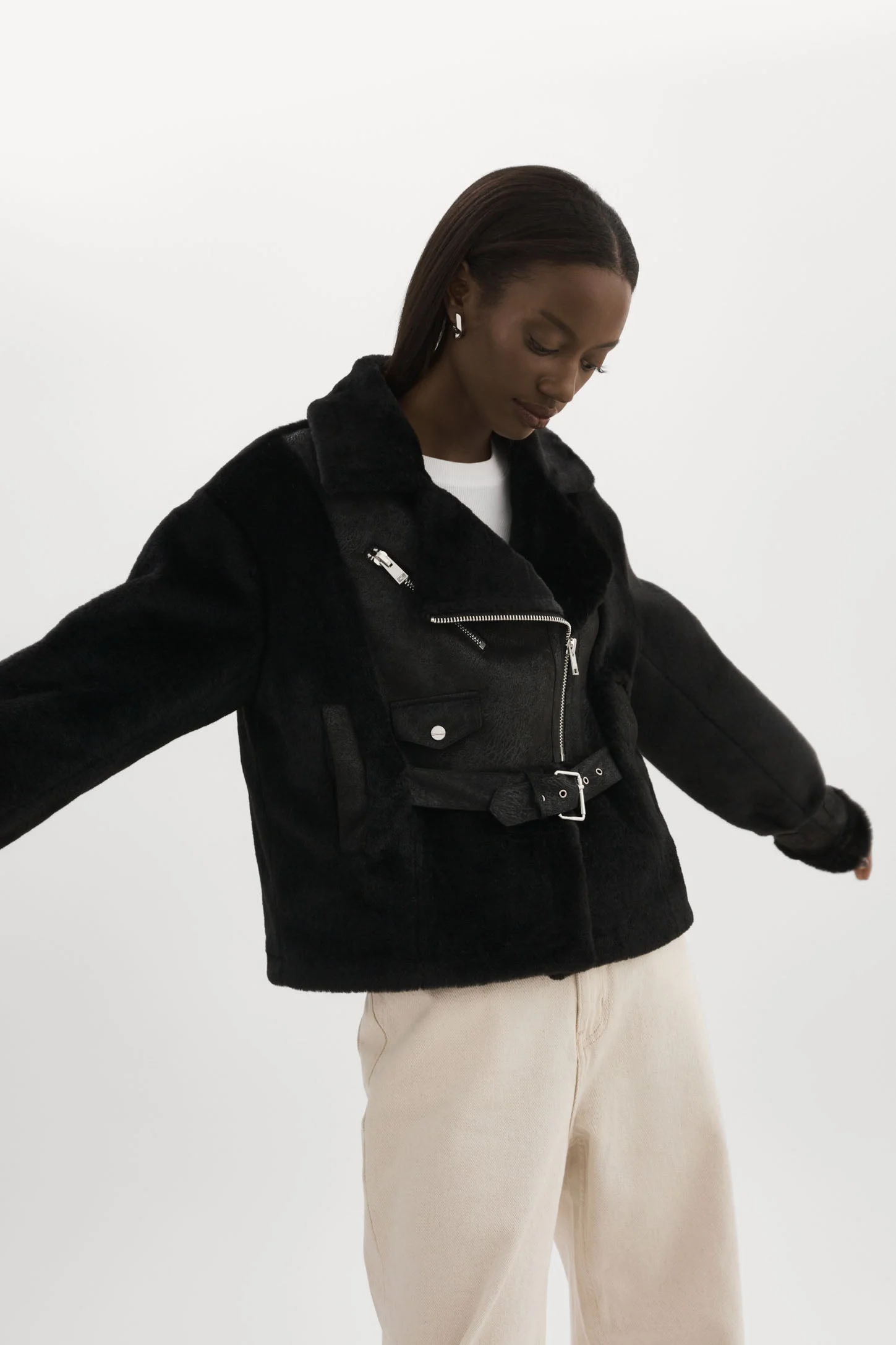 ELODY | Faux Fur Jacket - 1