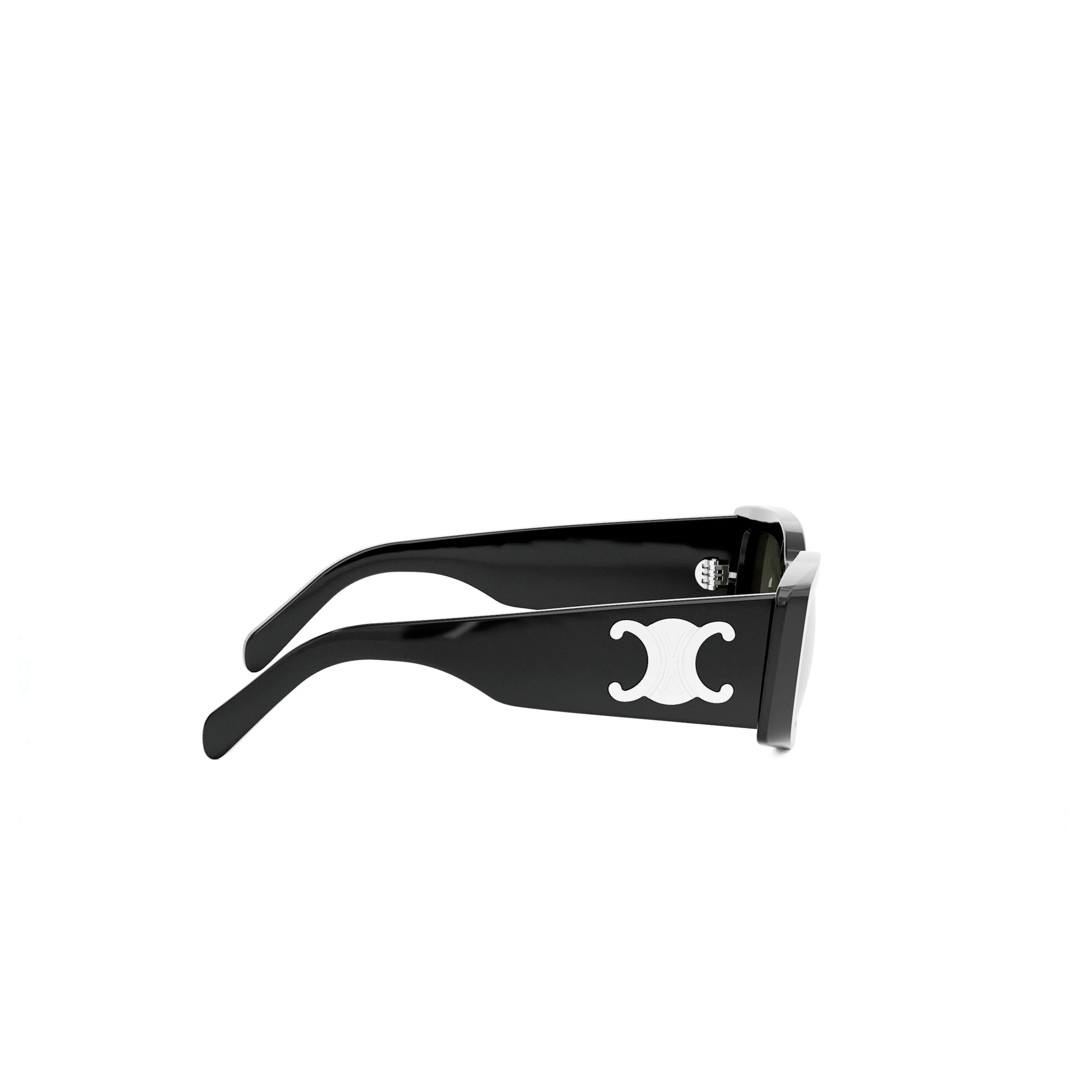 Celine CL40282U 5301A Acetate Sunglasses in Black - 3