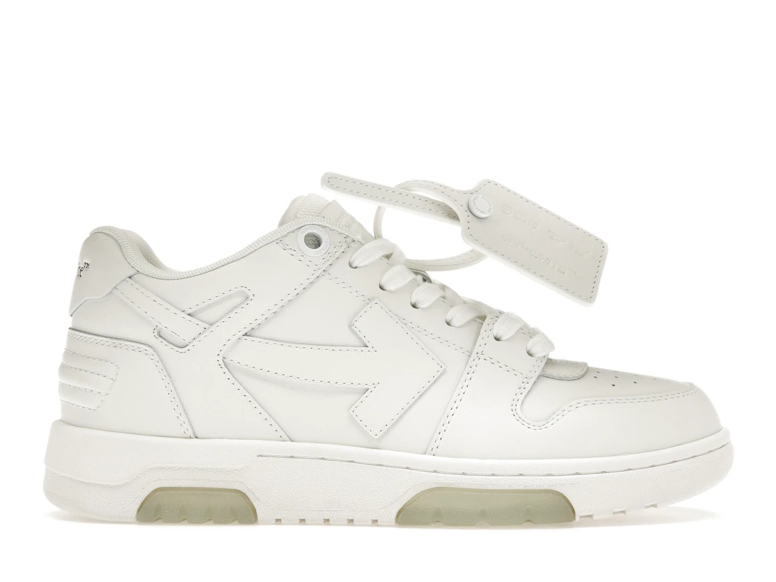 Off-White Out Of Office Calf Leather Triple White (Women's) - 1