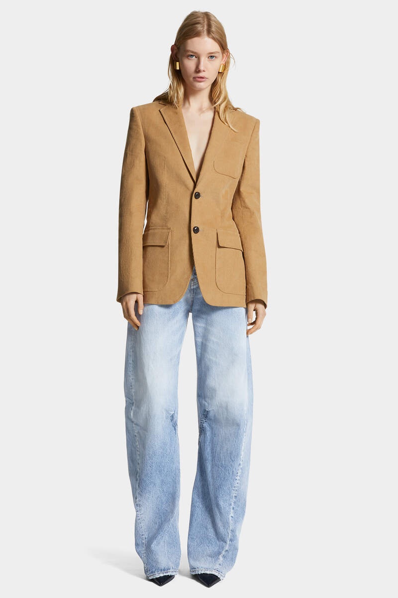 LIGHT DIAGONALE WASH D2 TWISTED JEANS - 3