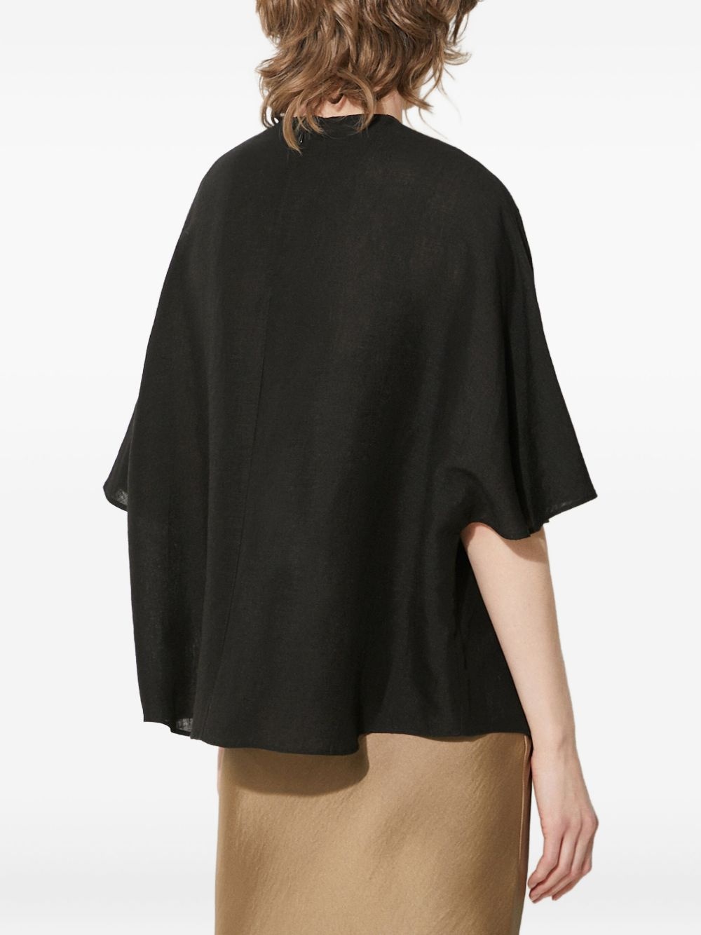 chain-embellished boxy top - 3