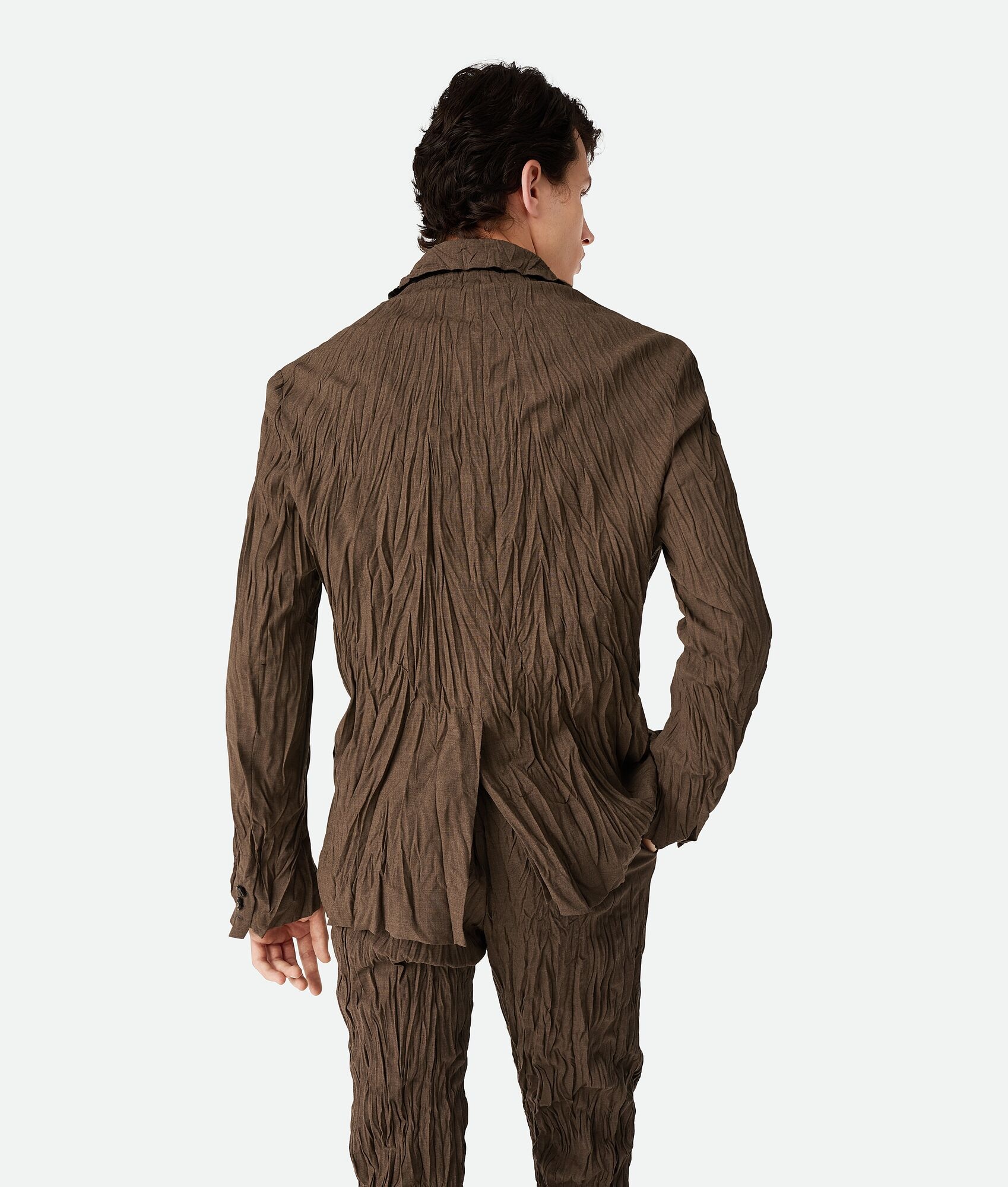 Crushed Wool Jacket - 4