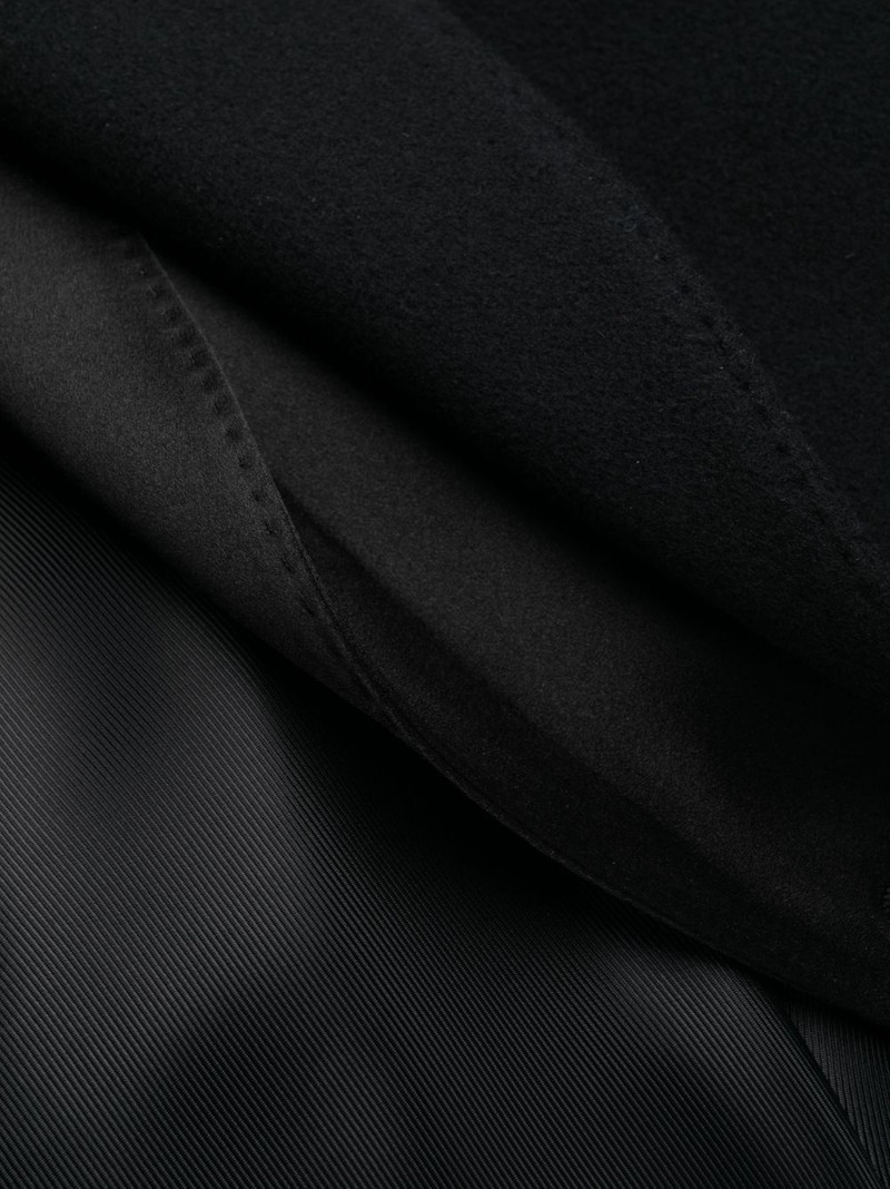 layered single-breasted coat 6