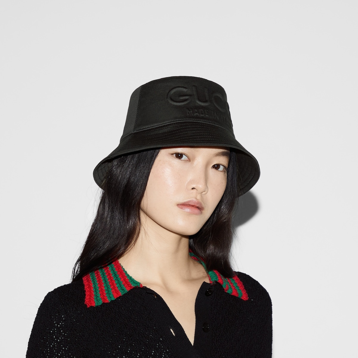 Gucci embossed bucket hat - 3