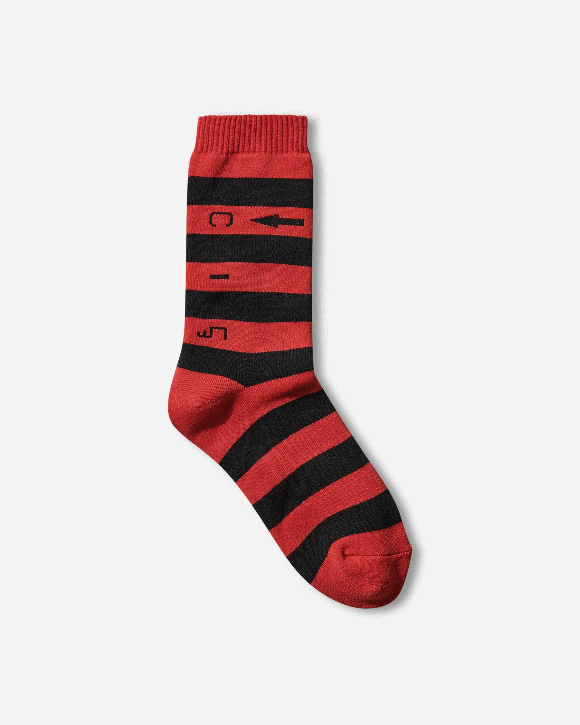 C.2 Stripe Socks Red - 1