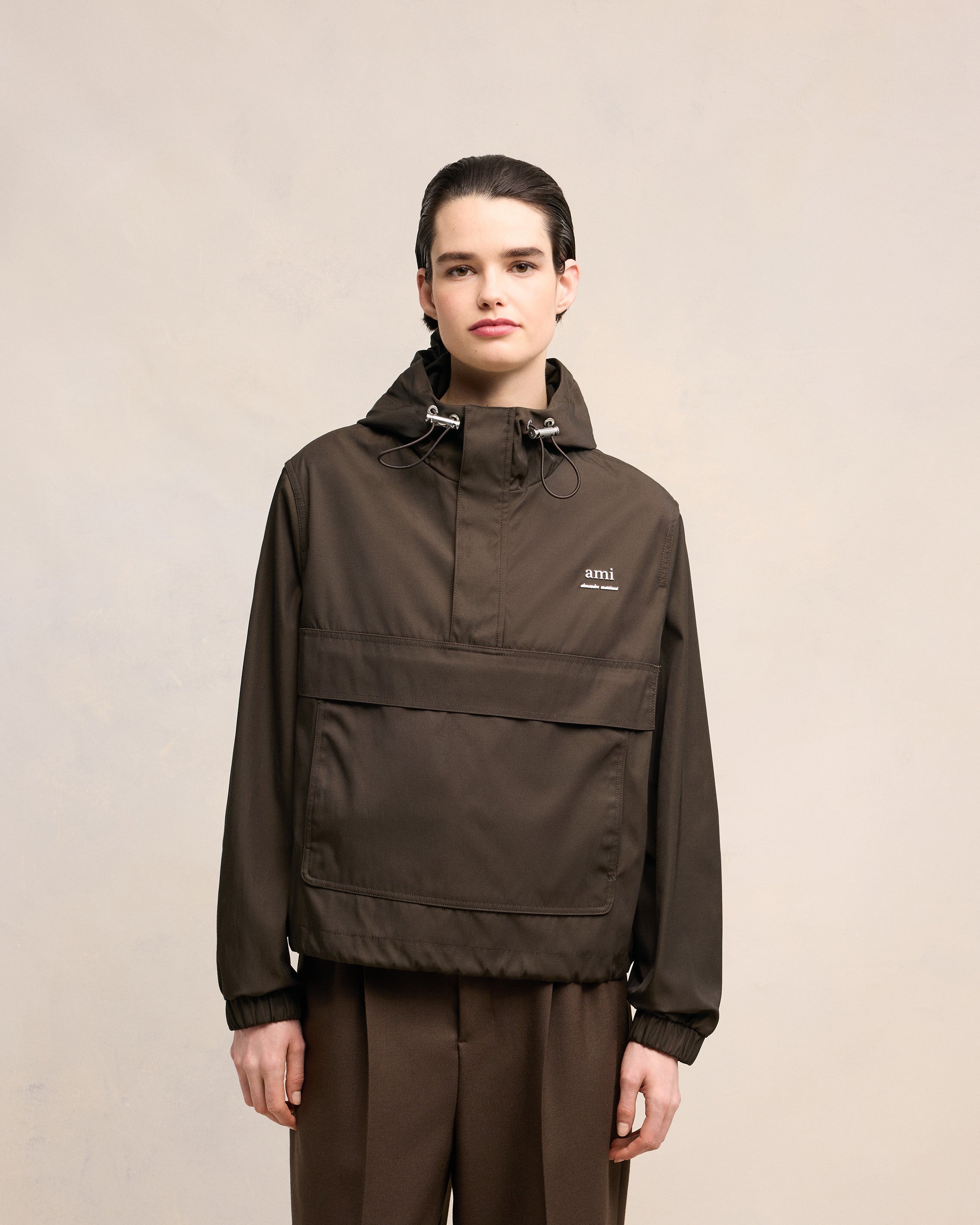 HOODED AMI ALEXANDRE MATTIUSSI WINDBREAKER - 3