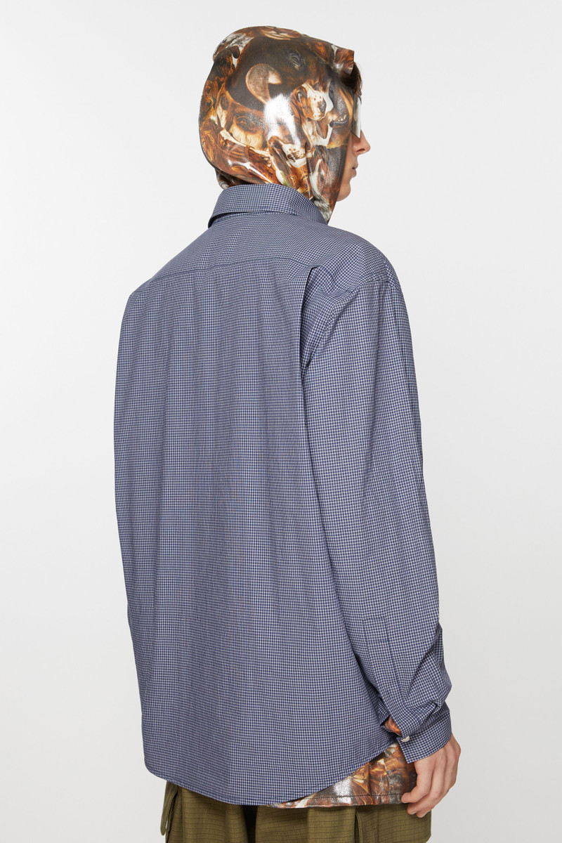 Long sleeve shirt - Navy 3