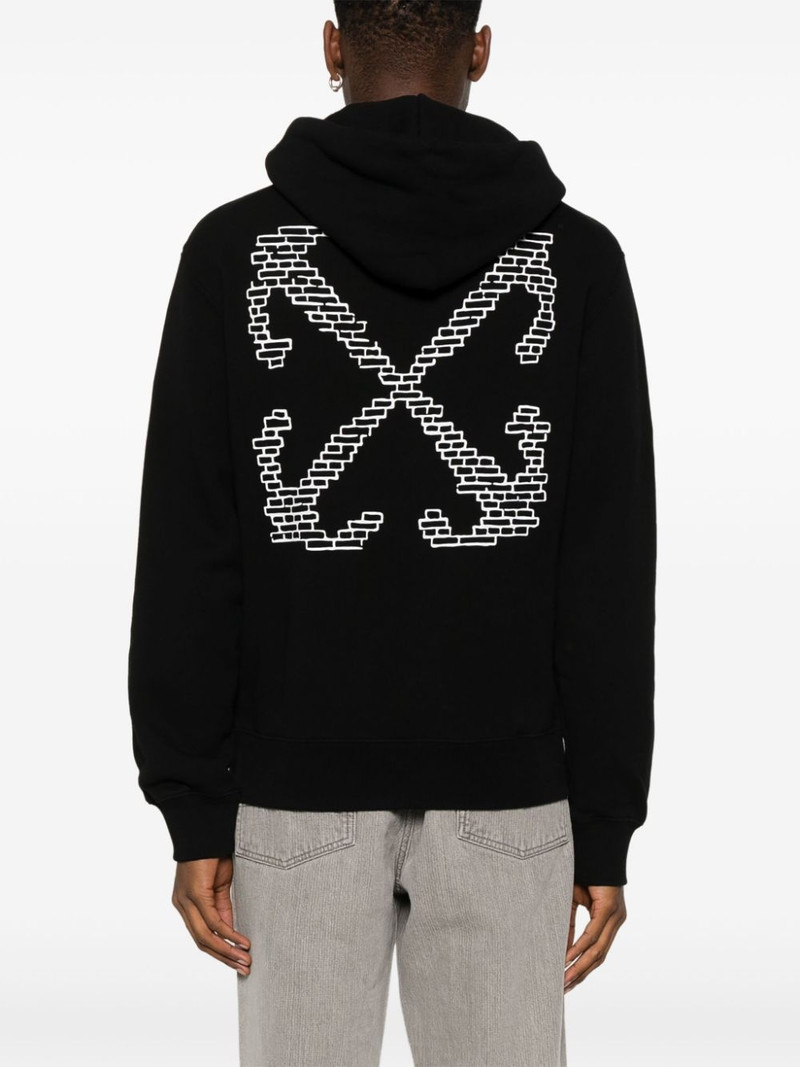 Arrows-print hoodie 4